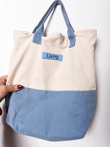 Totebag canva lila