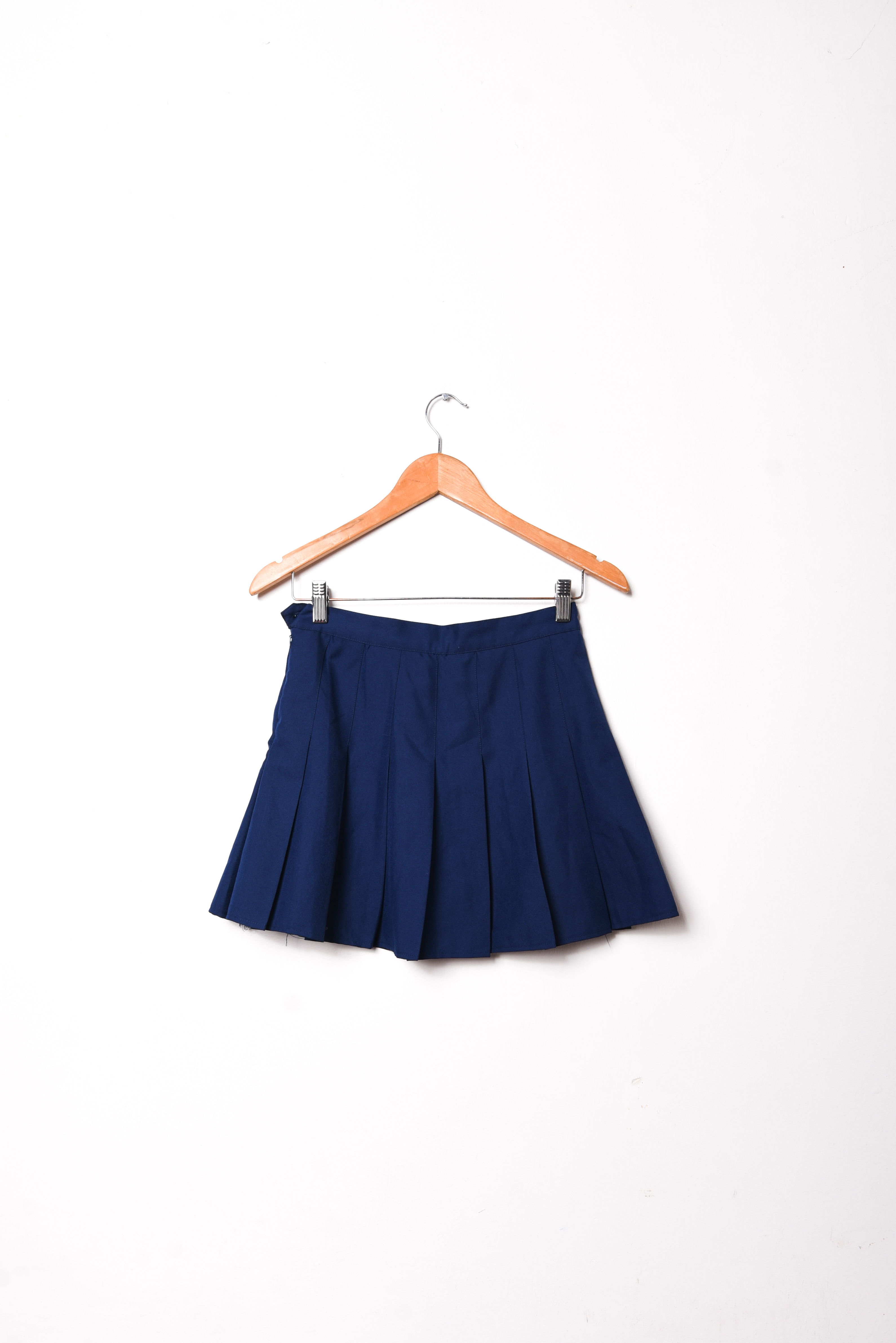Falda azul navy tablas