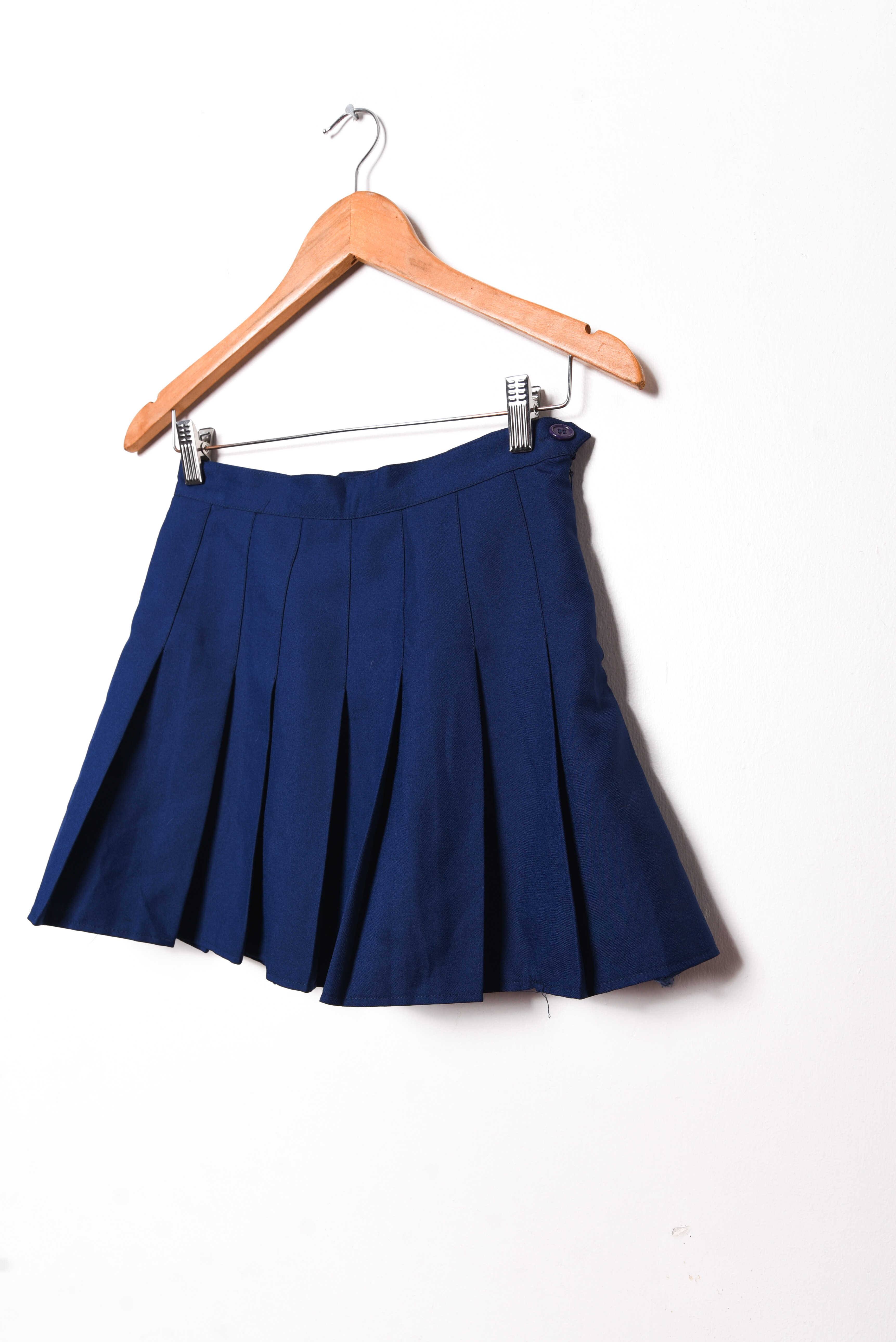 Falda azul navy tablas