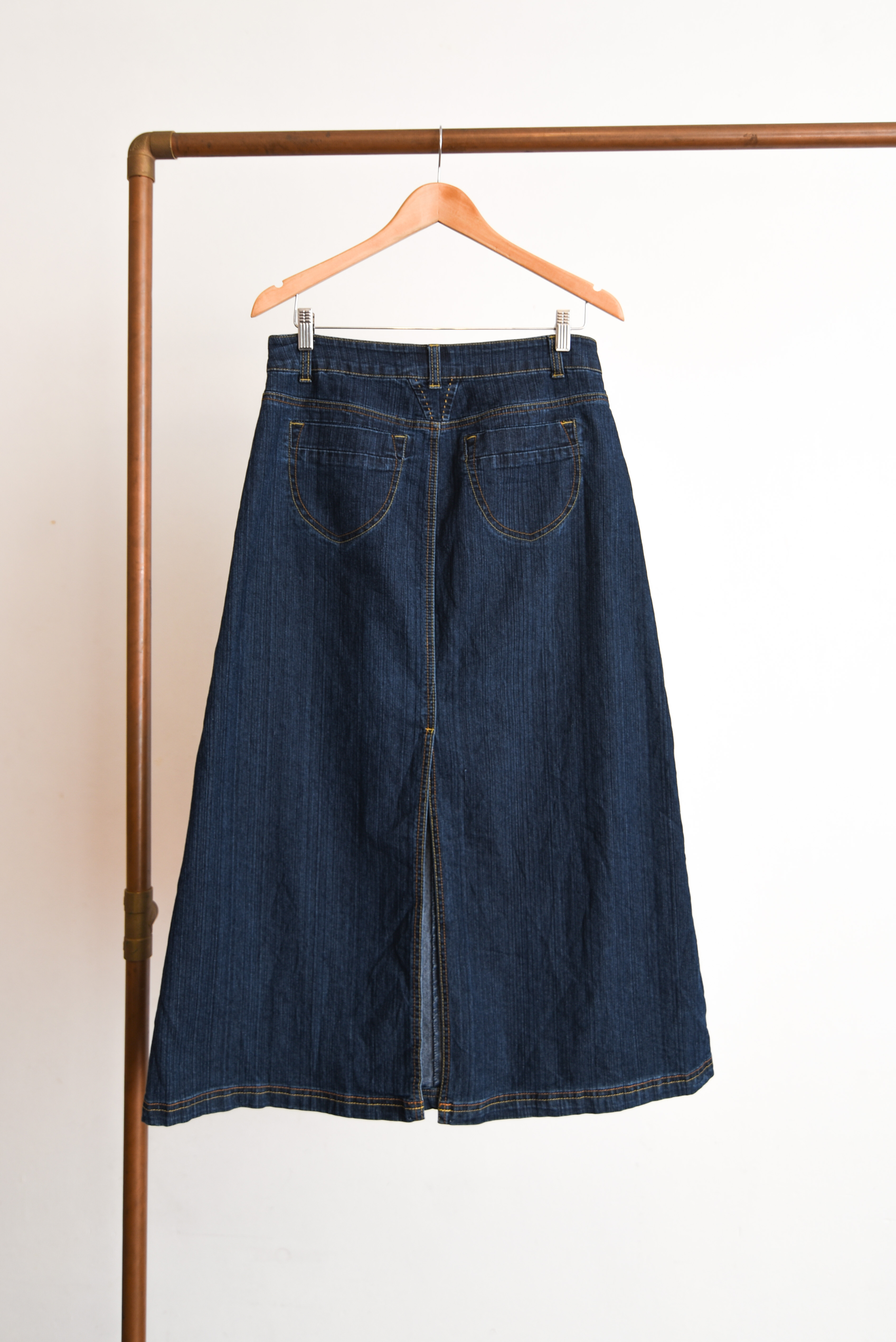 Maxi falda denim y2k