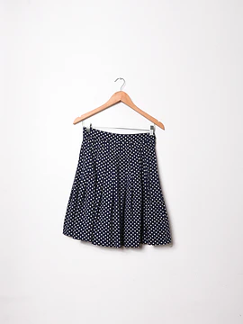 Falda 90s polka dots tablas