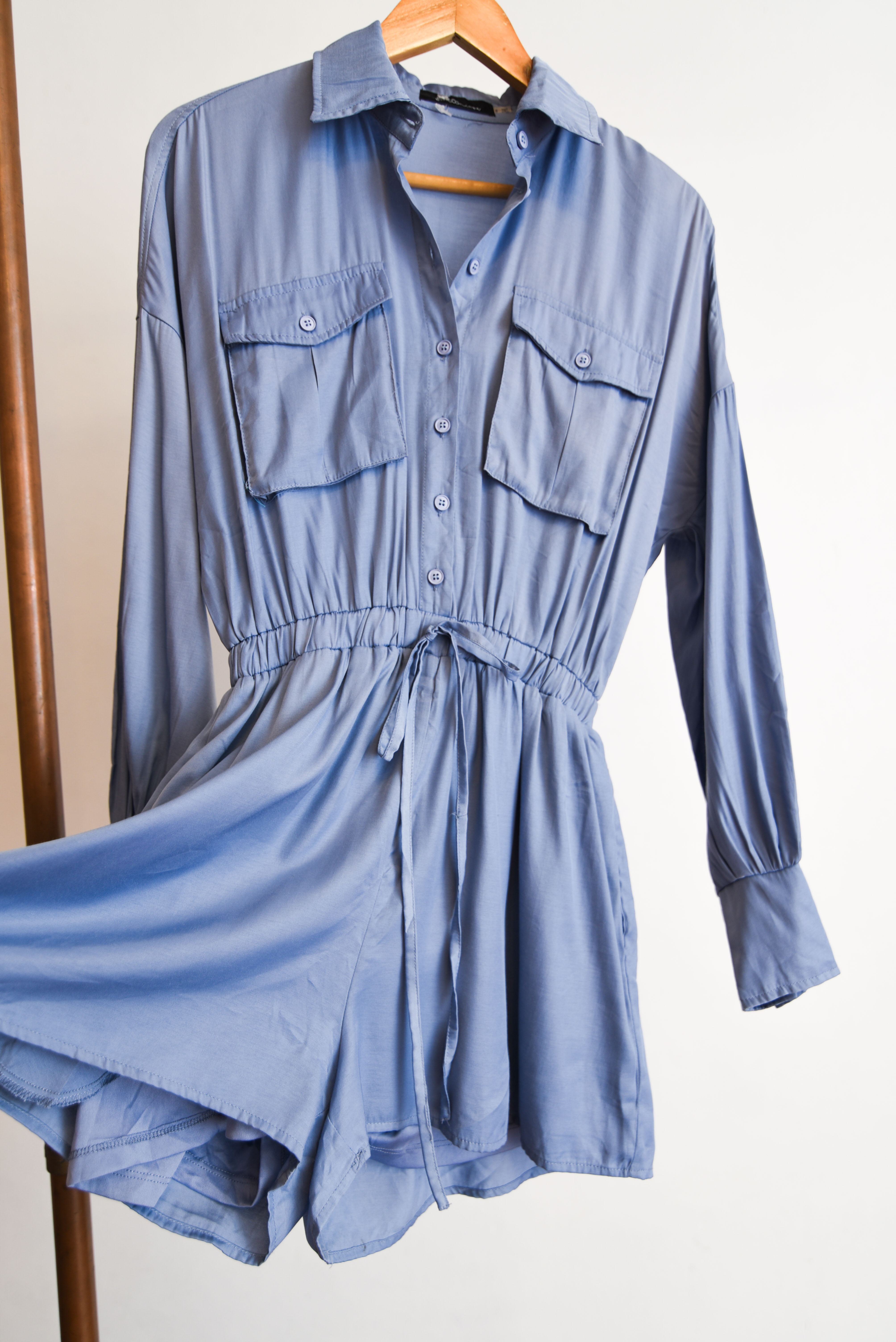 Enterito camisero periwinkle