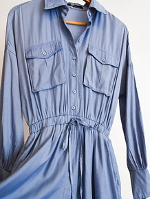 Enterito camisero periwinkle
