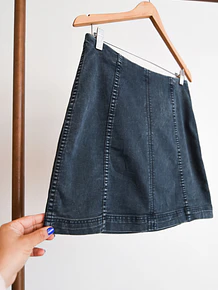 Falda denim Free People