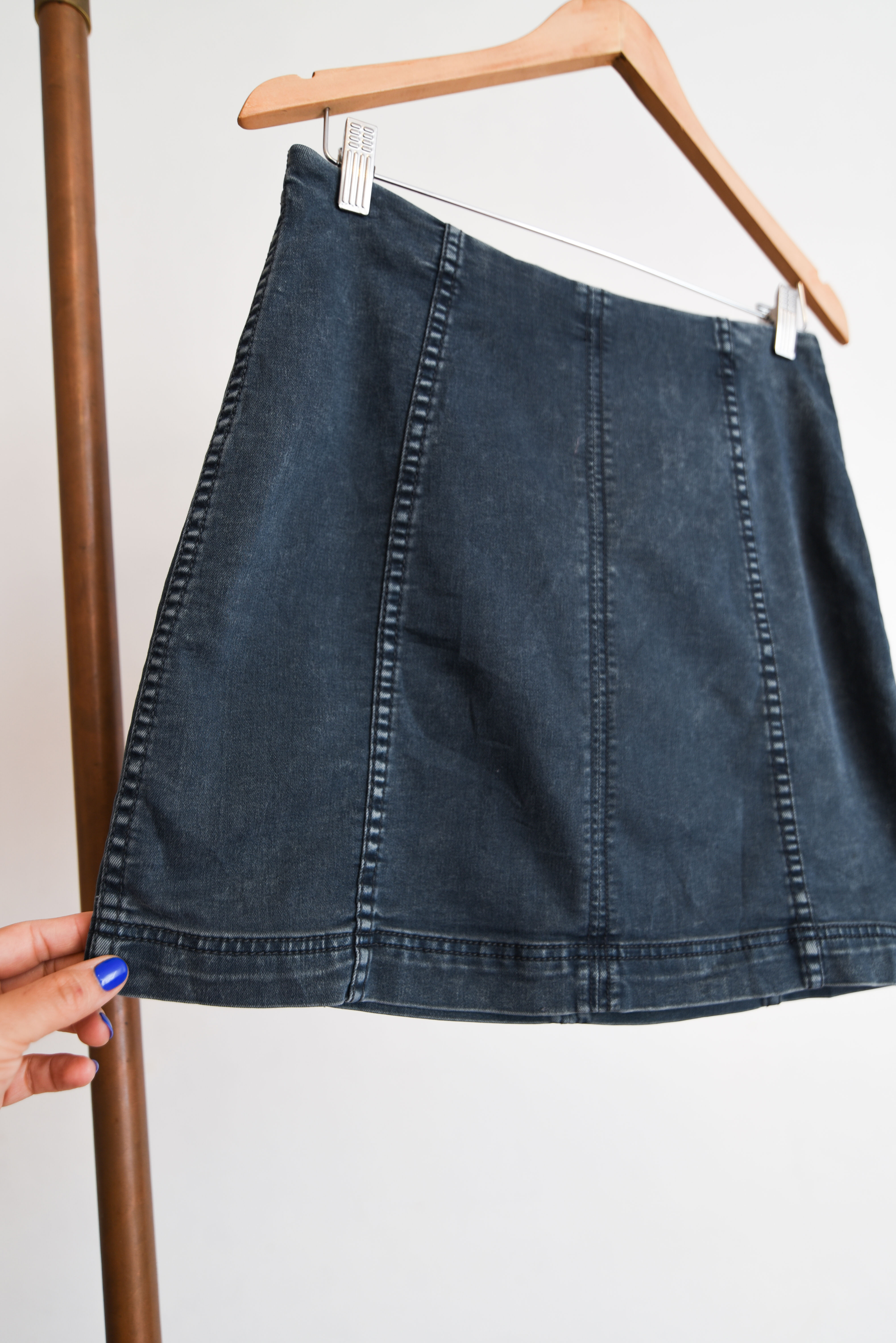 Falda denim Free People