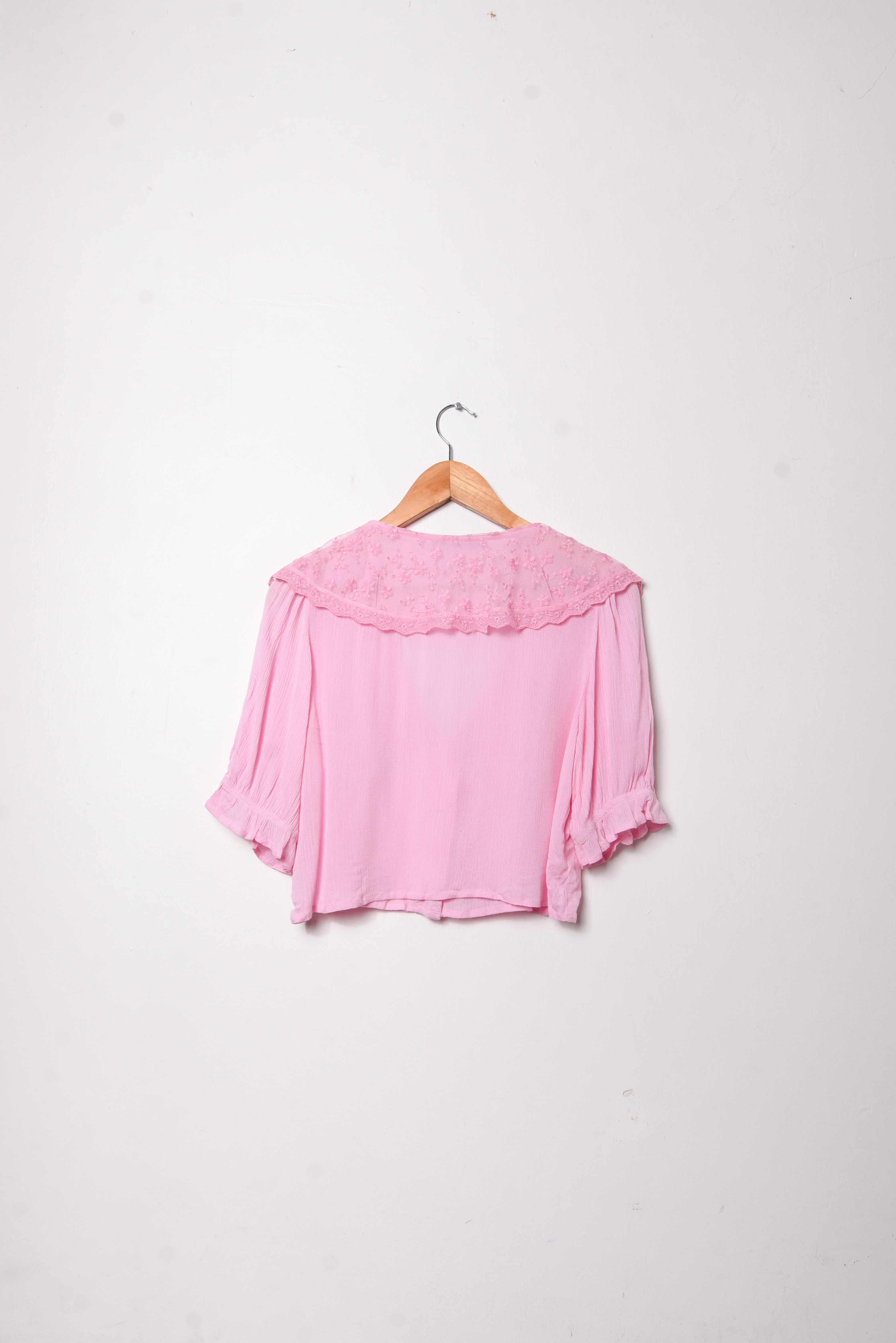 Blusa rosada cuellito