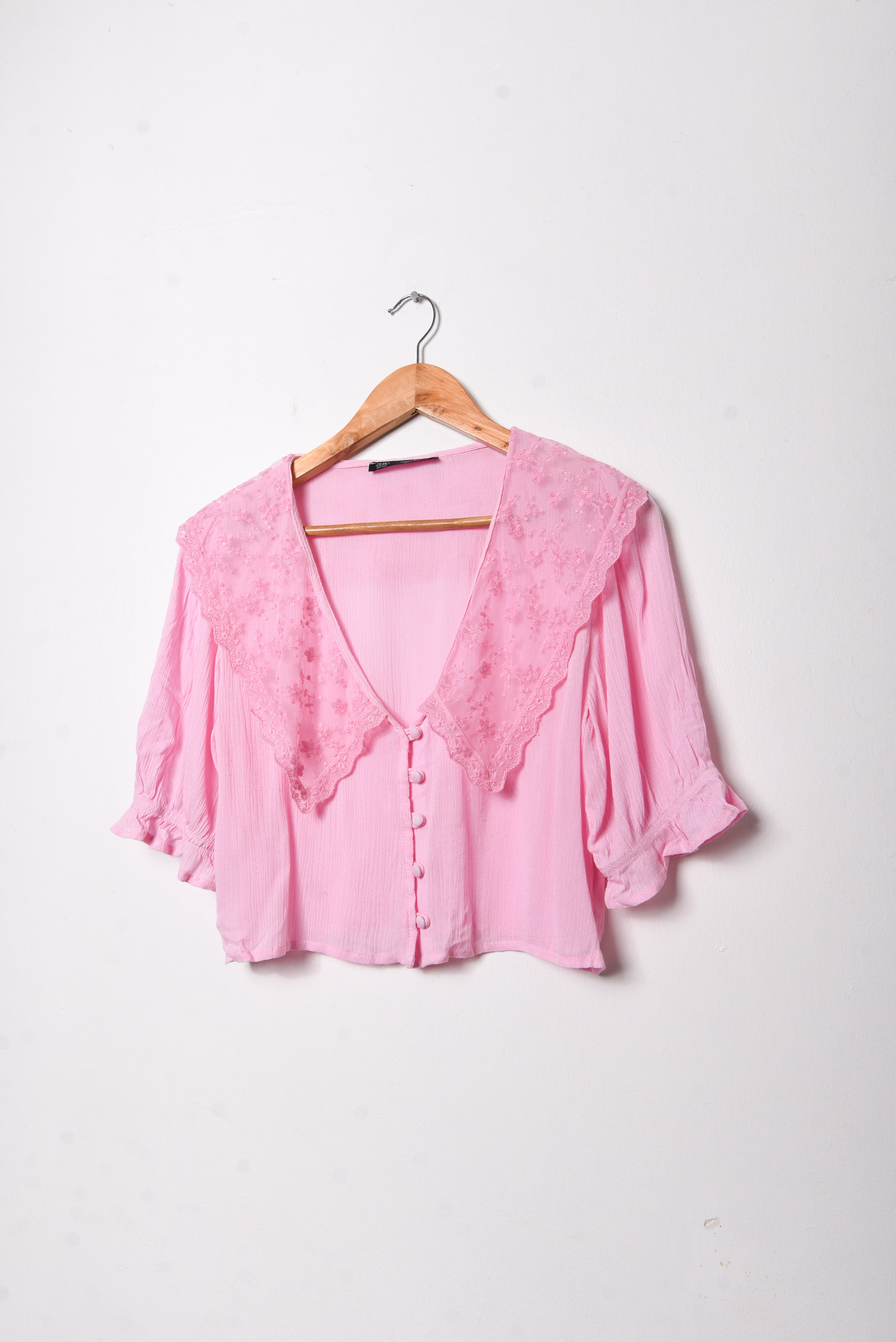 Blusa rosada cuellito
