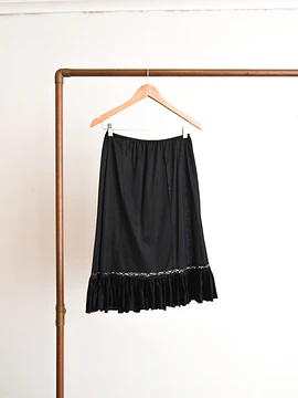 Falda lencera vintage vuelos