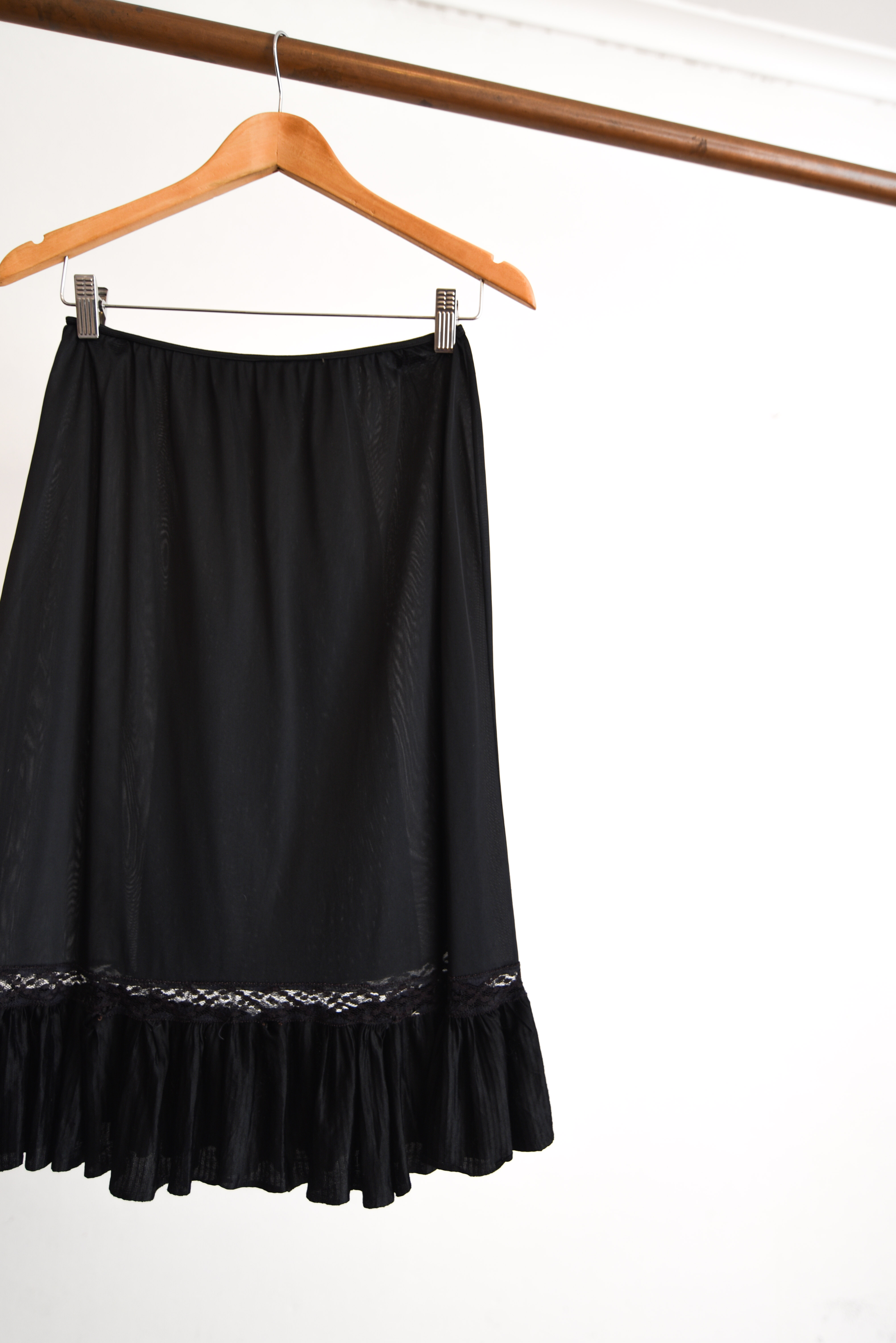 Falda lencera vintage vuelos
