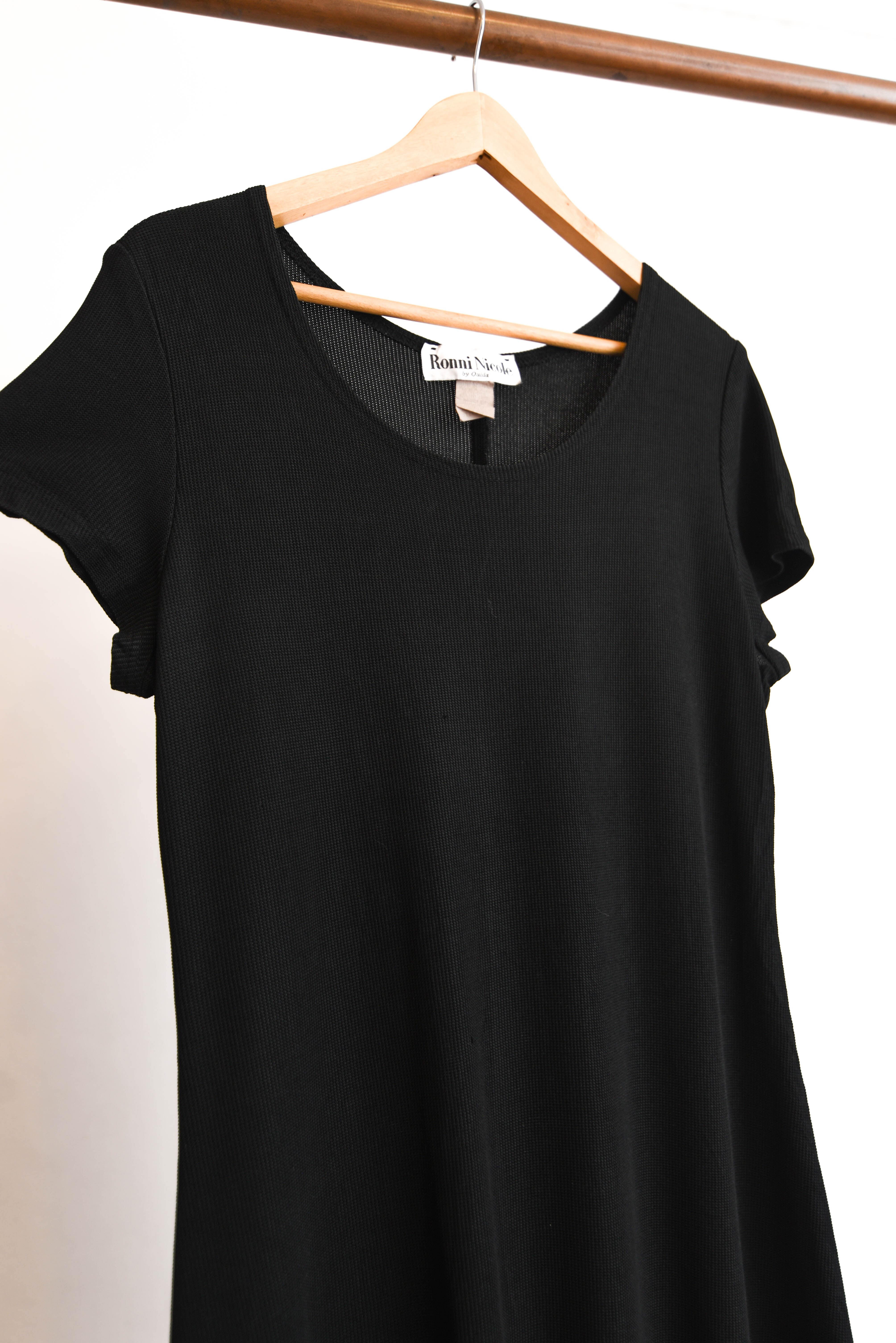 Vestido vintage acetato 90s