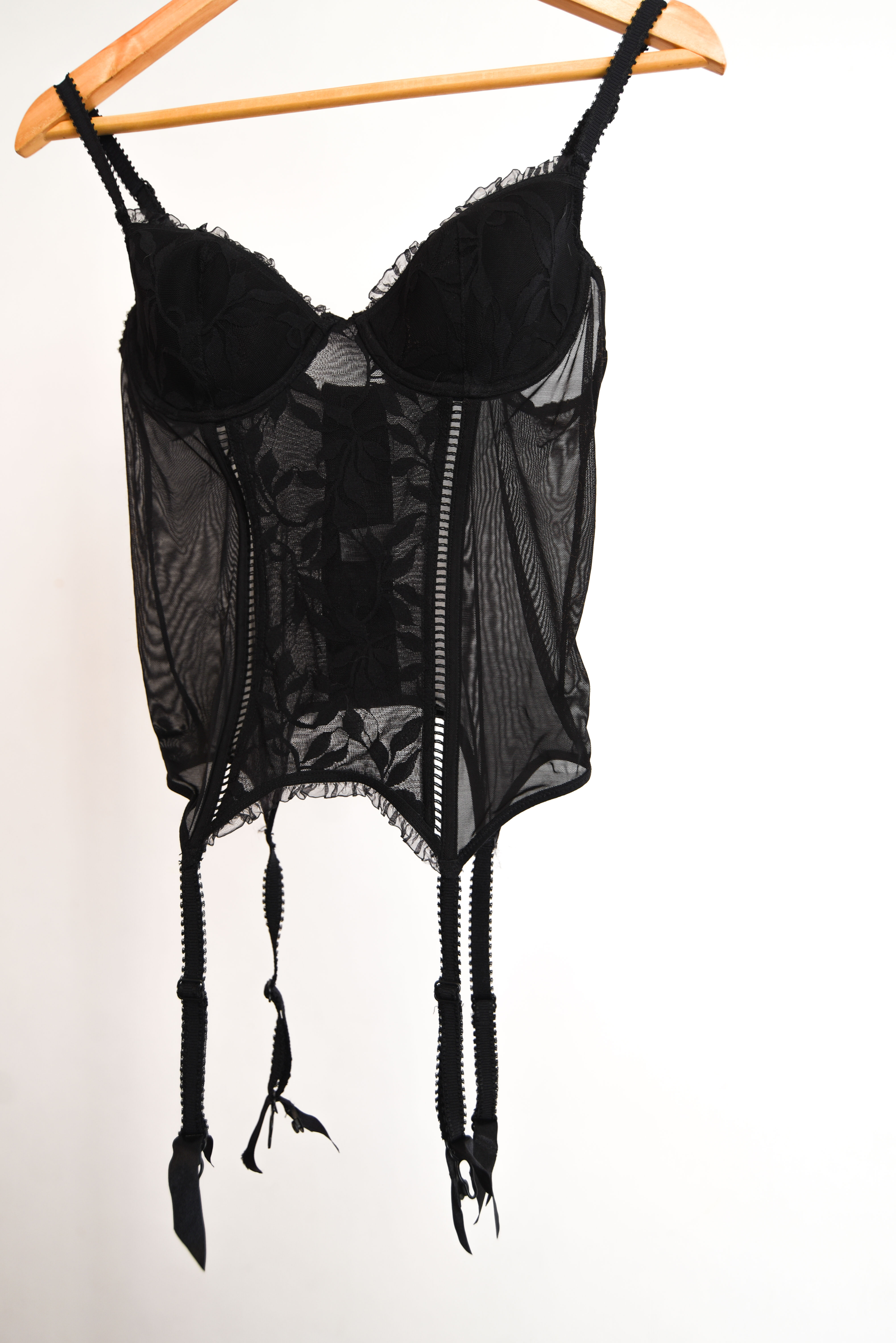 Bustier encaje black