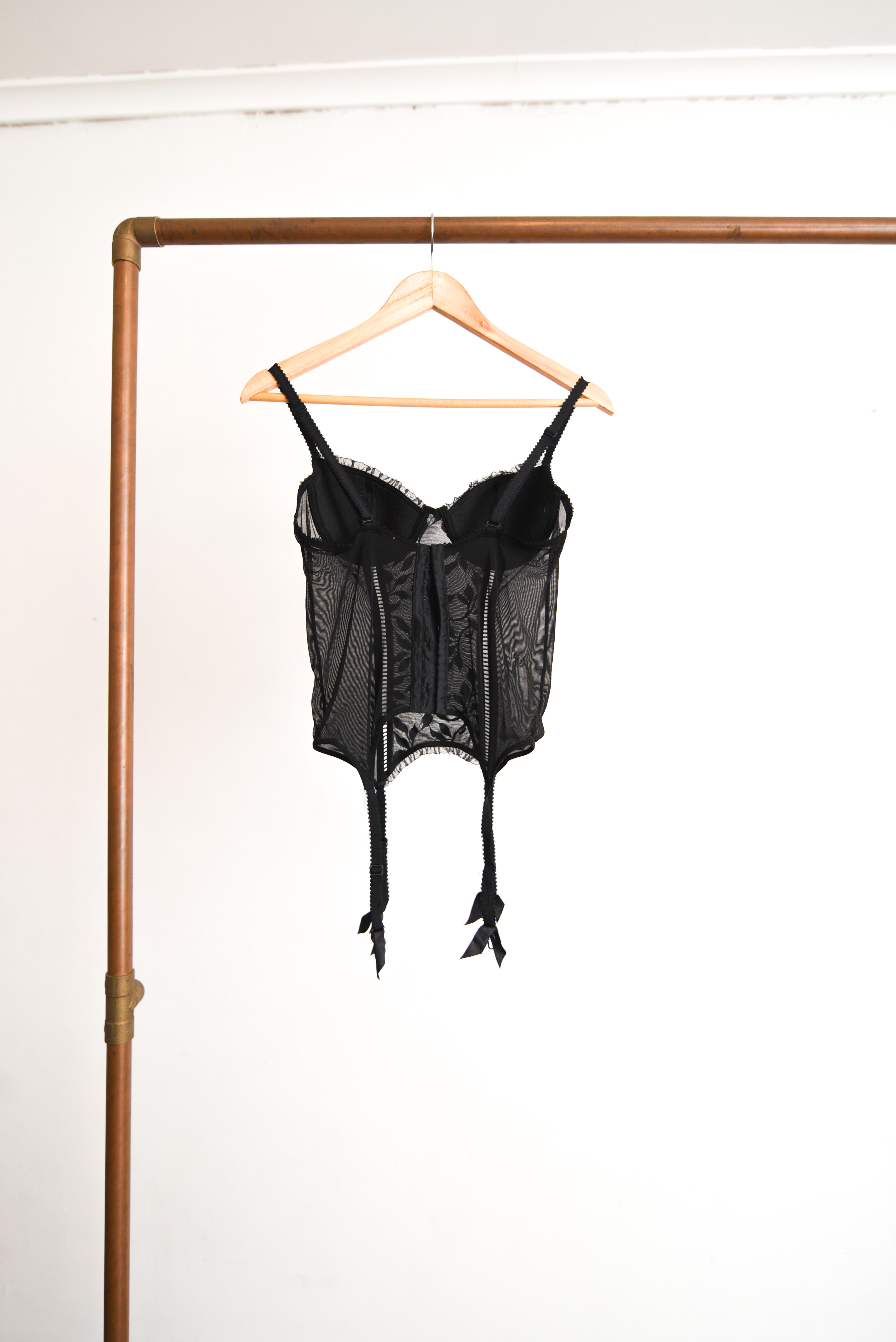 Bustier encaje black