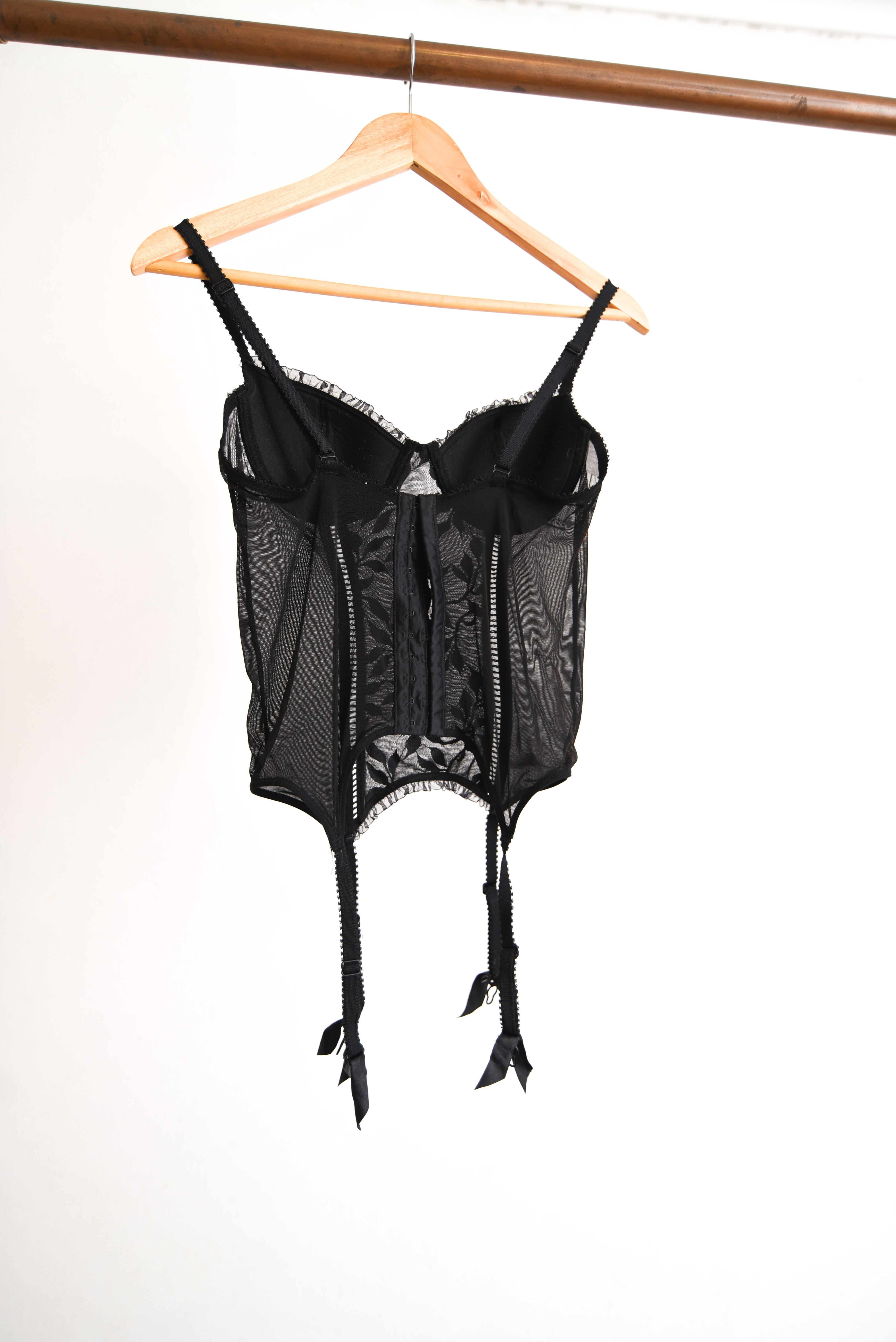 Bustier encaje black