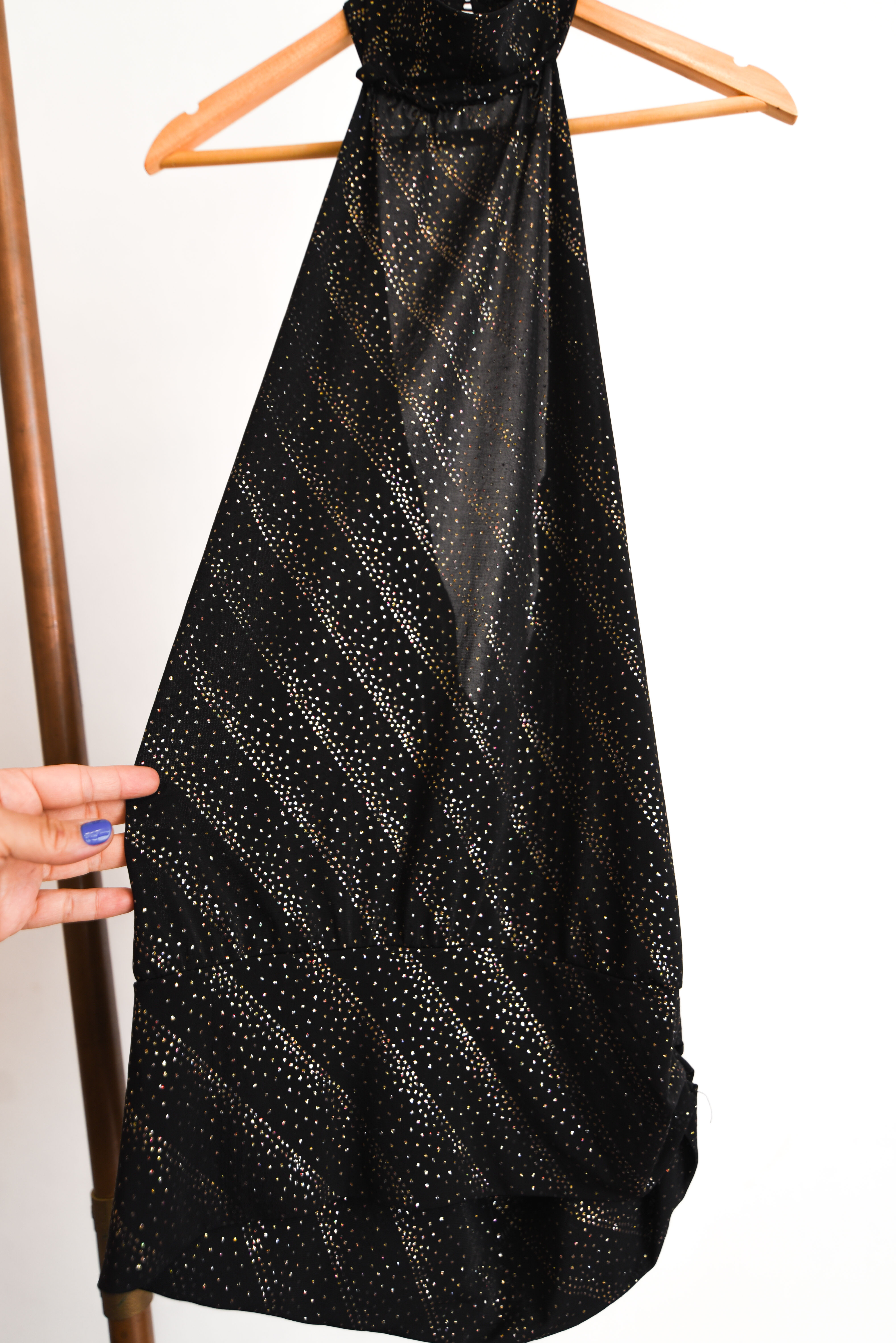 Top de fiesta dosmilero brillos