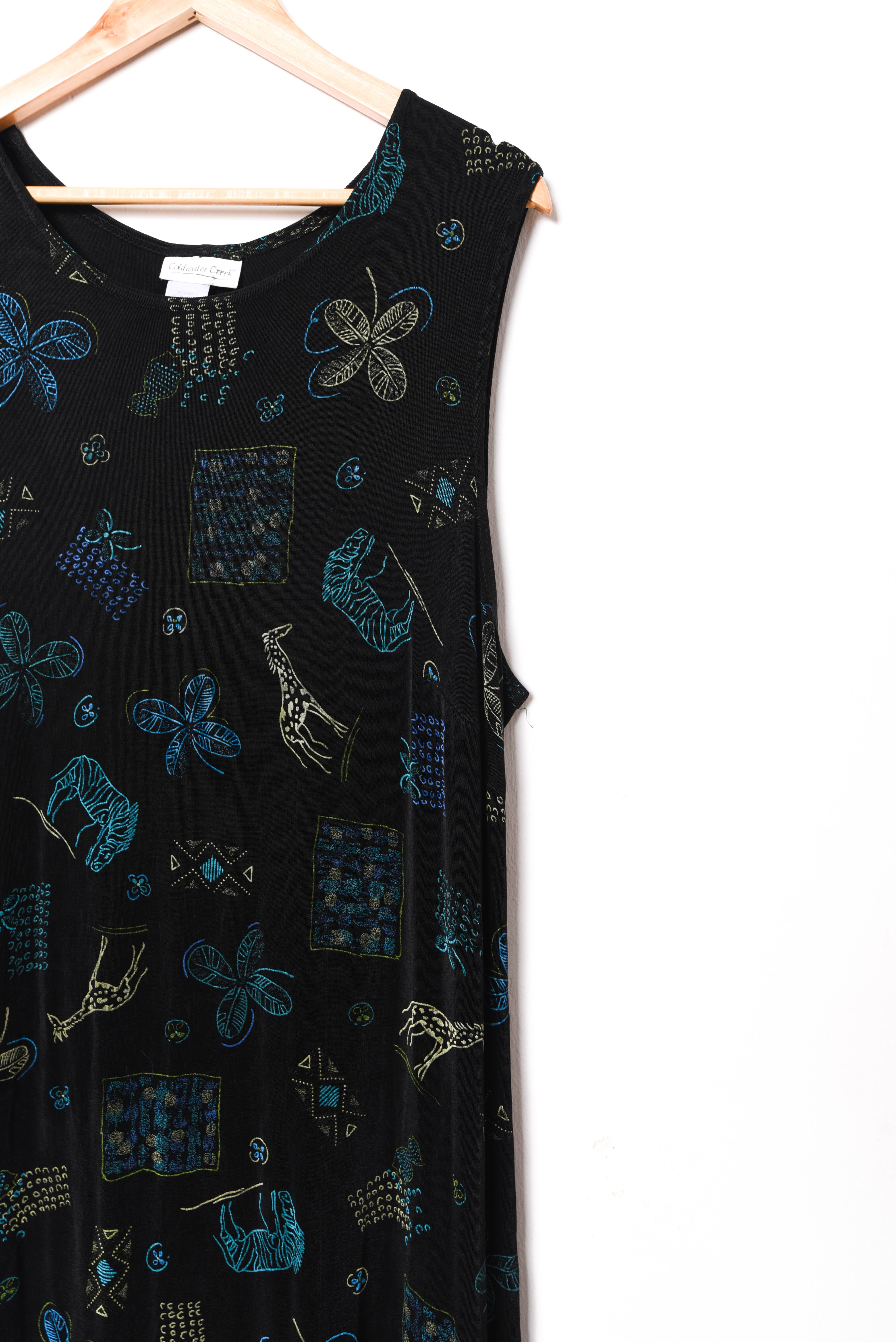 Maxi vestido 90s acetato