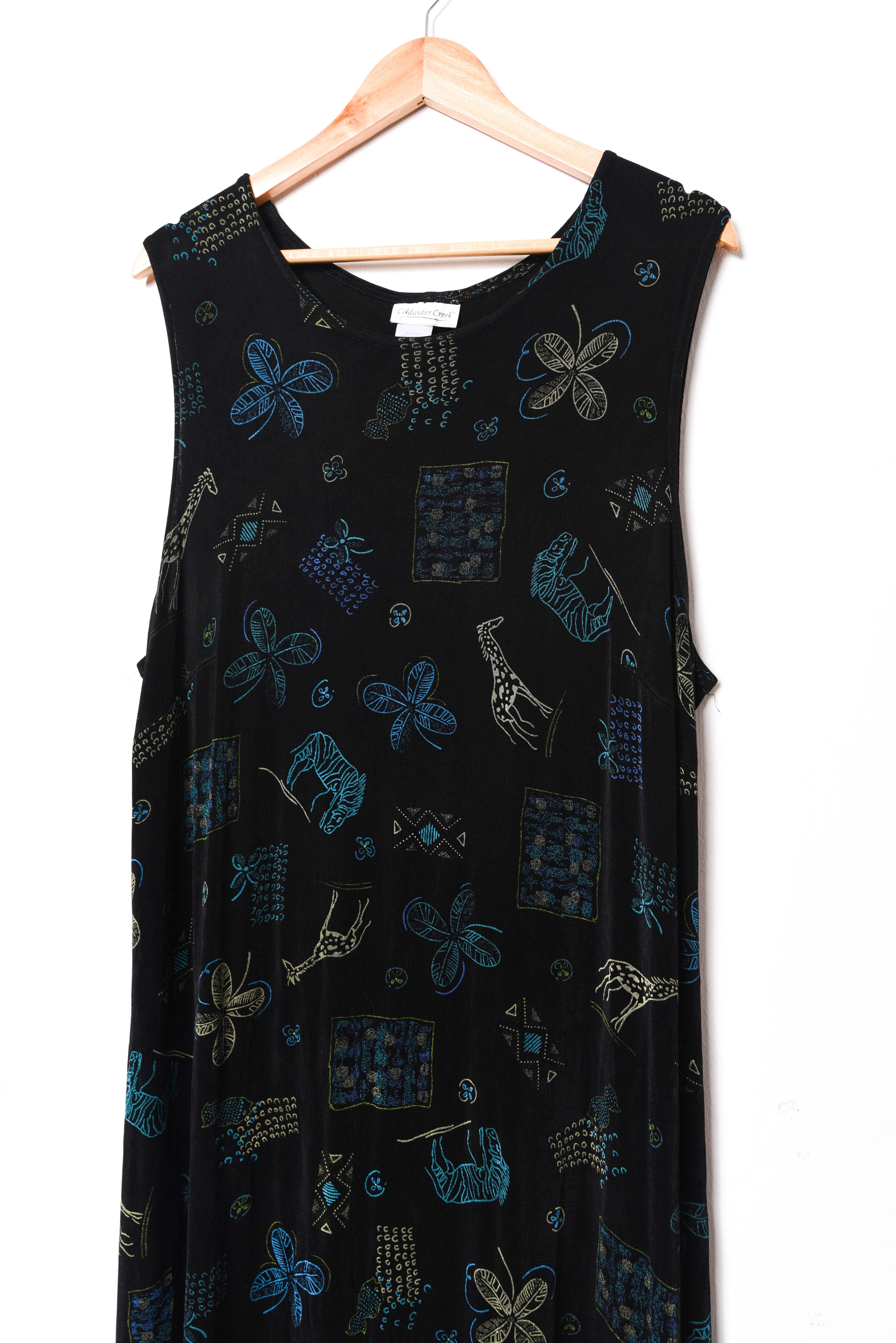 Maxi vestido 90s acetato