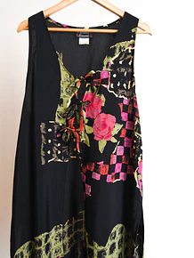 Tapado floral 90s lazitos