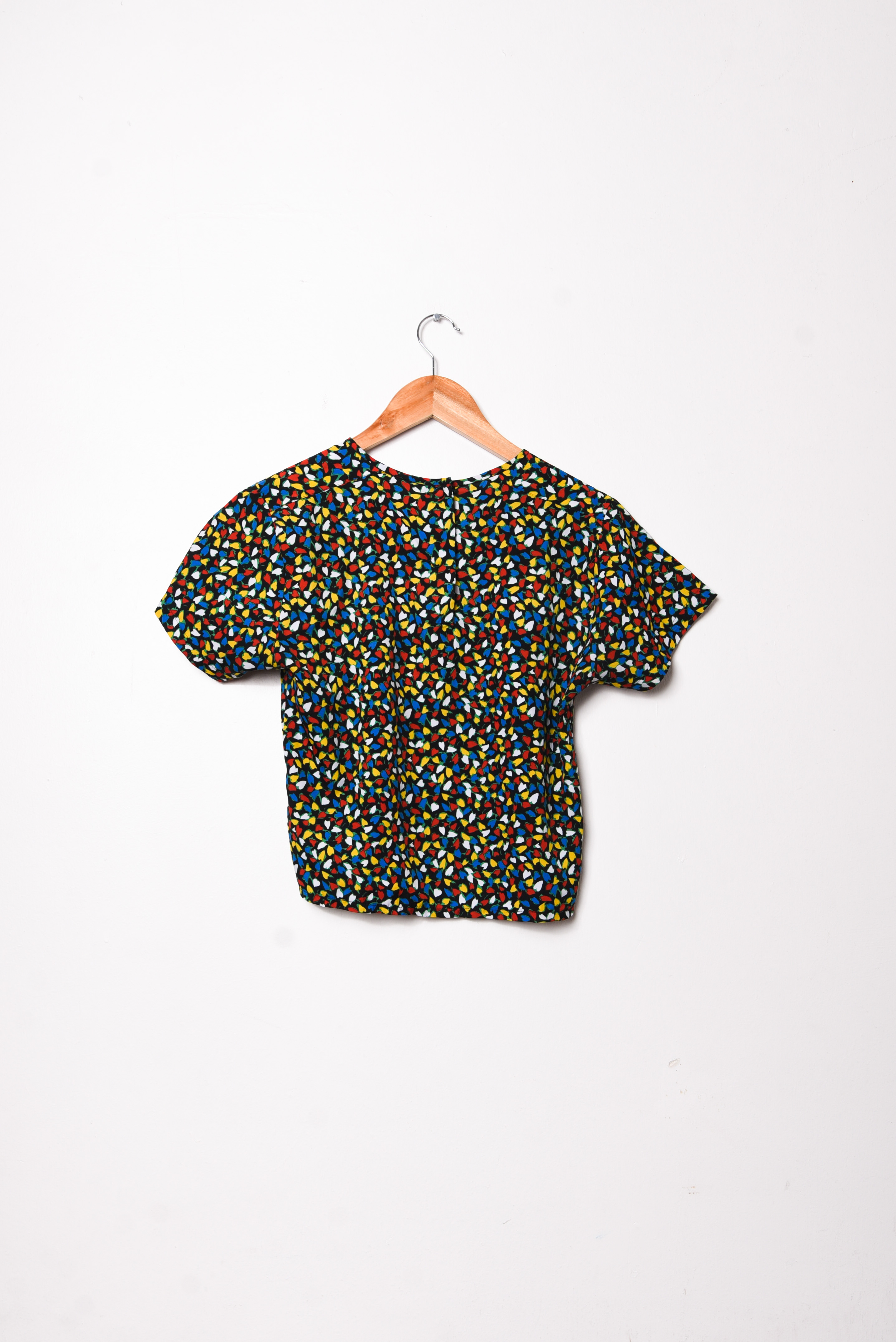 Blusa floral vntg