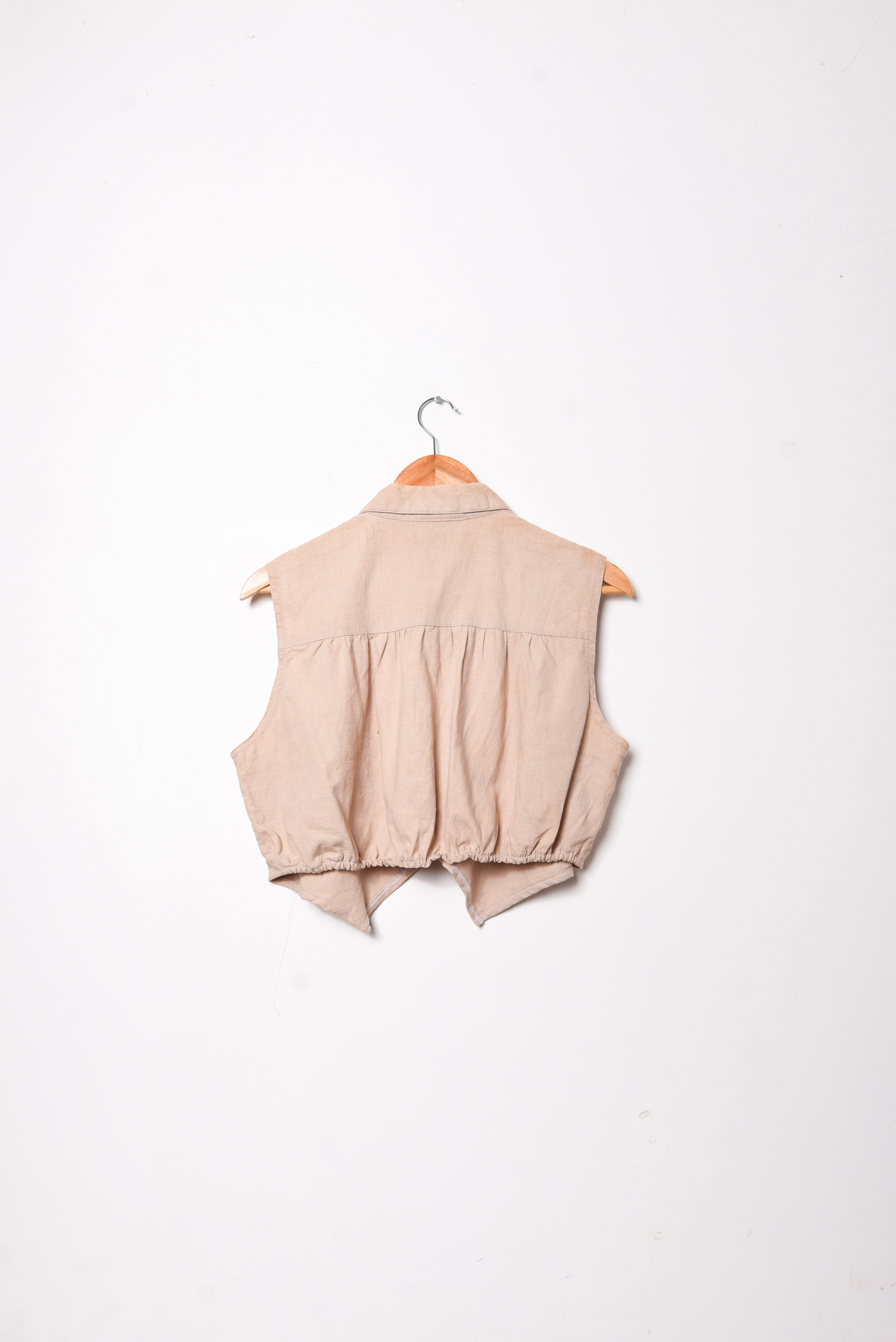 Camisa lino reworked x Vntg Cat