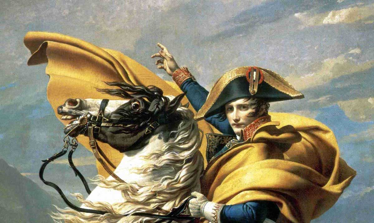 Fact: Napoleón fue quién introdujo la moda de los botones en las mangas de las chaquetas