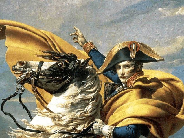 Fact: Napoleón fue quién introdujo la moda de los botones en las mangas de las chaquetas