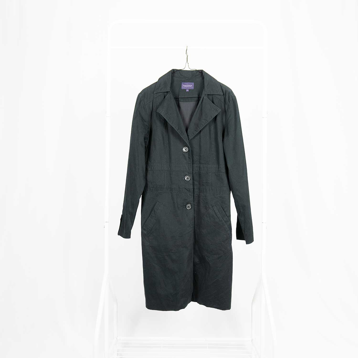 Abrigo Soft Black Cotton 1