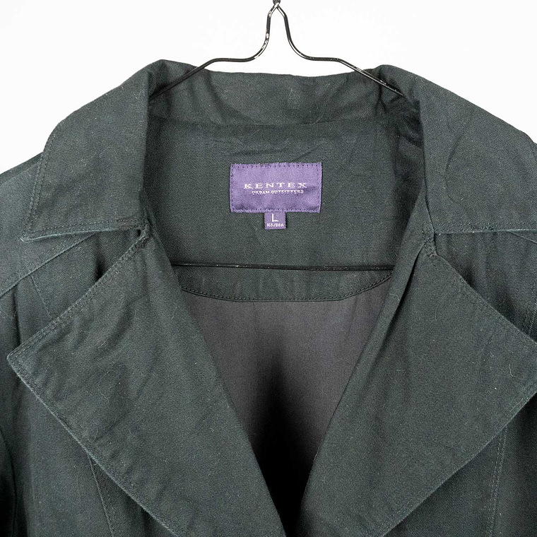 Abrigo Soft Black Cotton 2