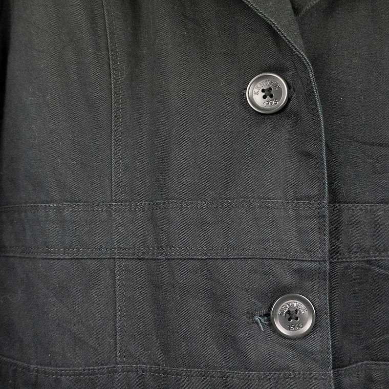 Abrigo Soft Black Cotton 4