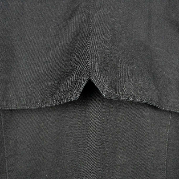 Abrigo Soft Black Cotton 8