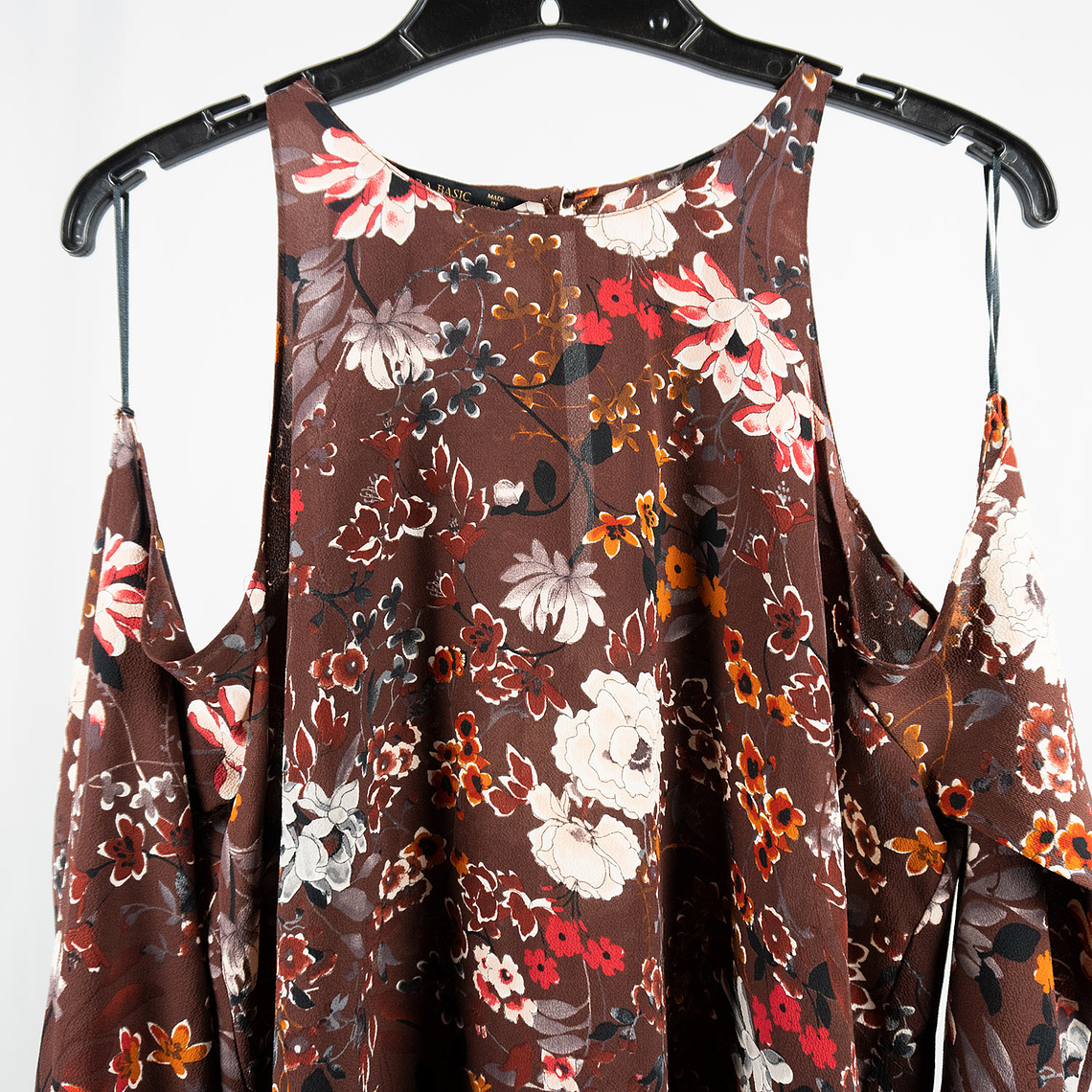 Blusa Shoulders Off Flores 4