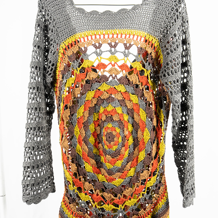 Sweater 60s Mandala  7