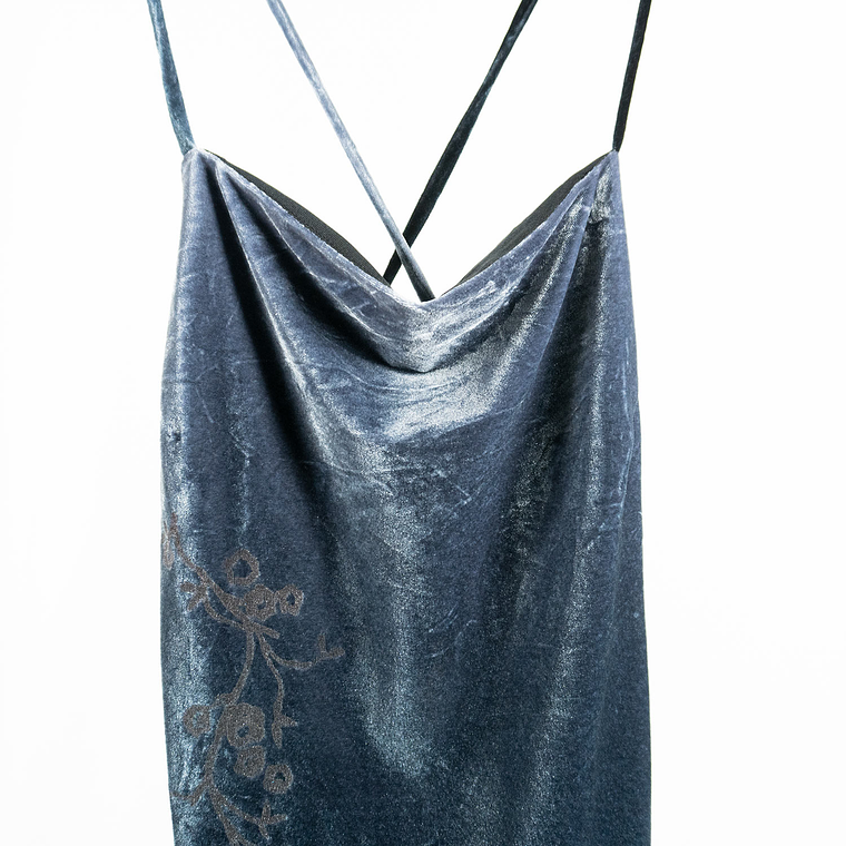 Long dress Velvet 90s 3