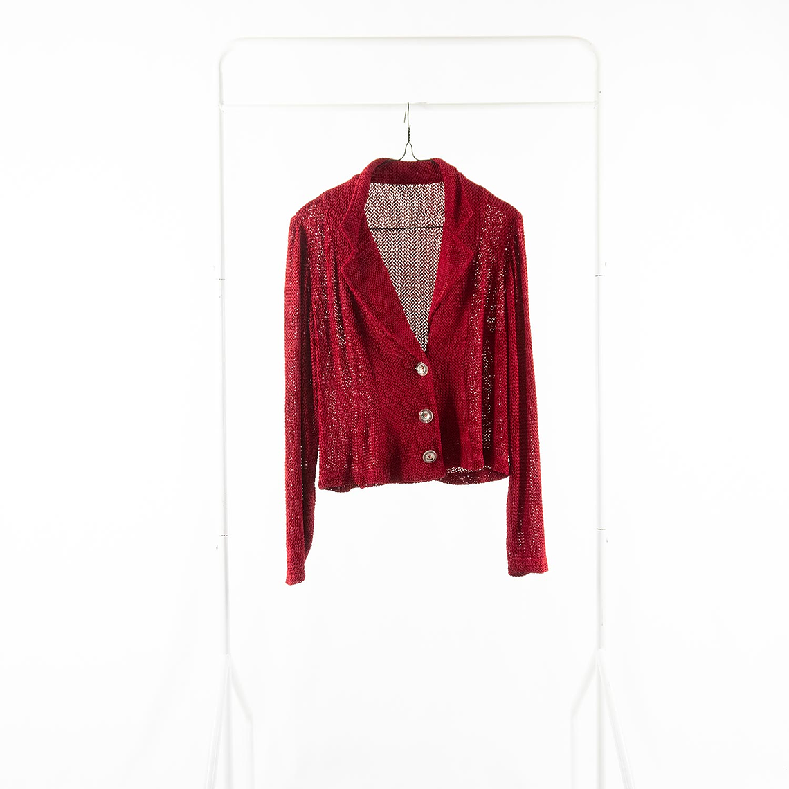 Blazer Trenzado Rojo Italiano 3