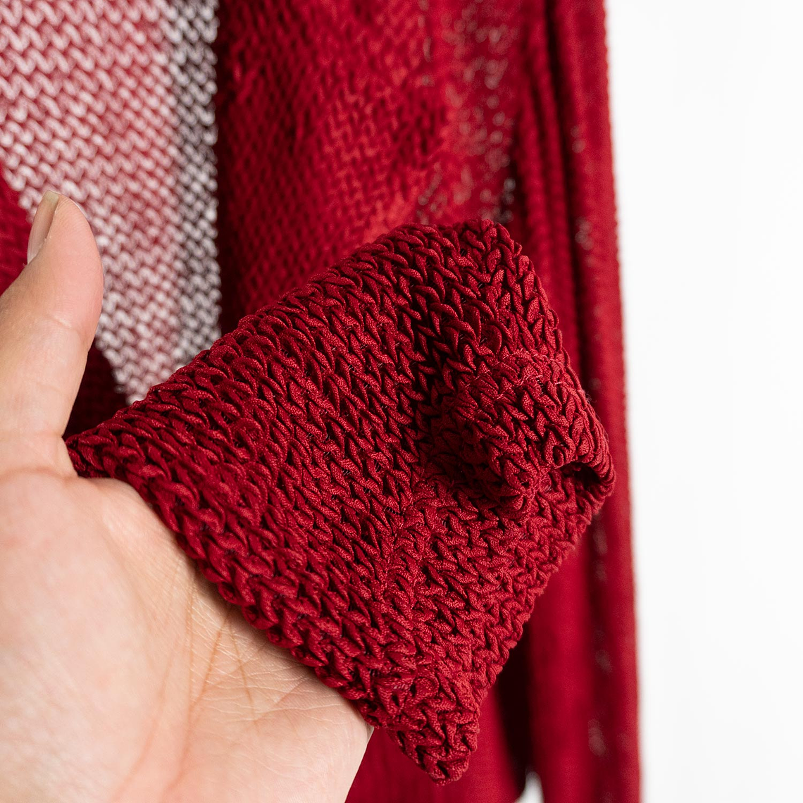 Blazer Trenzado Rojo Italiano 2