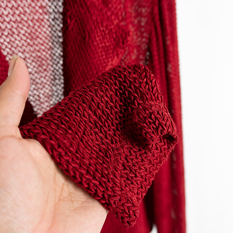 Blazer Trenzado Rojo Italiano 2