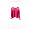 Sweater Calado Fucsia