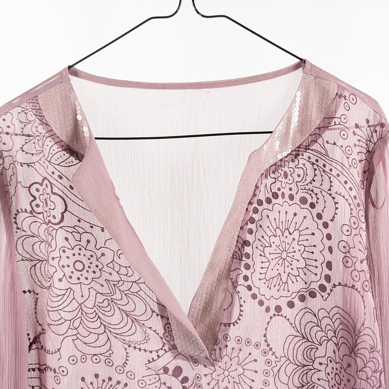 Maxi Blusón/Vestido Palo Rosa 4