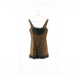 Vestido Leopard