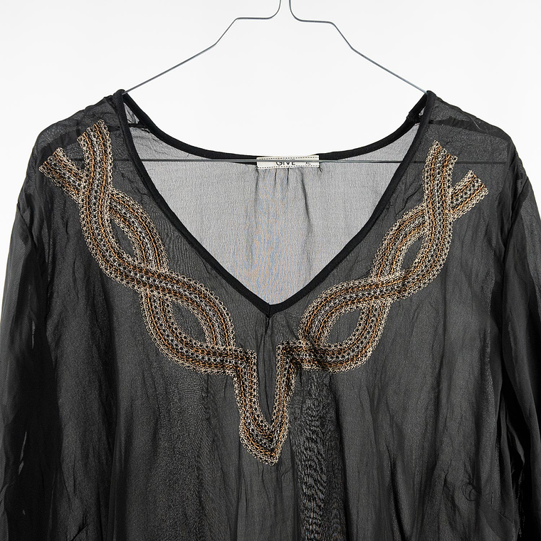 Blusón Hippie Traslúcido 5