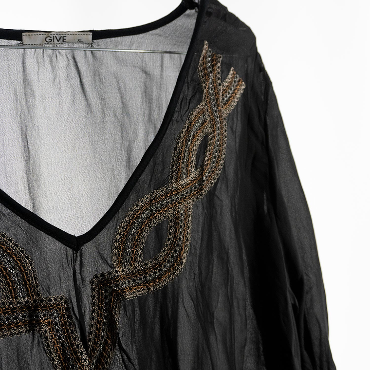 Blusón Hippie Traslúcido 6