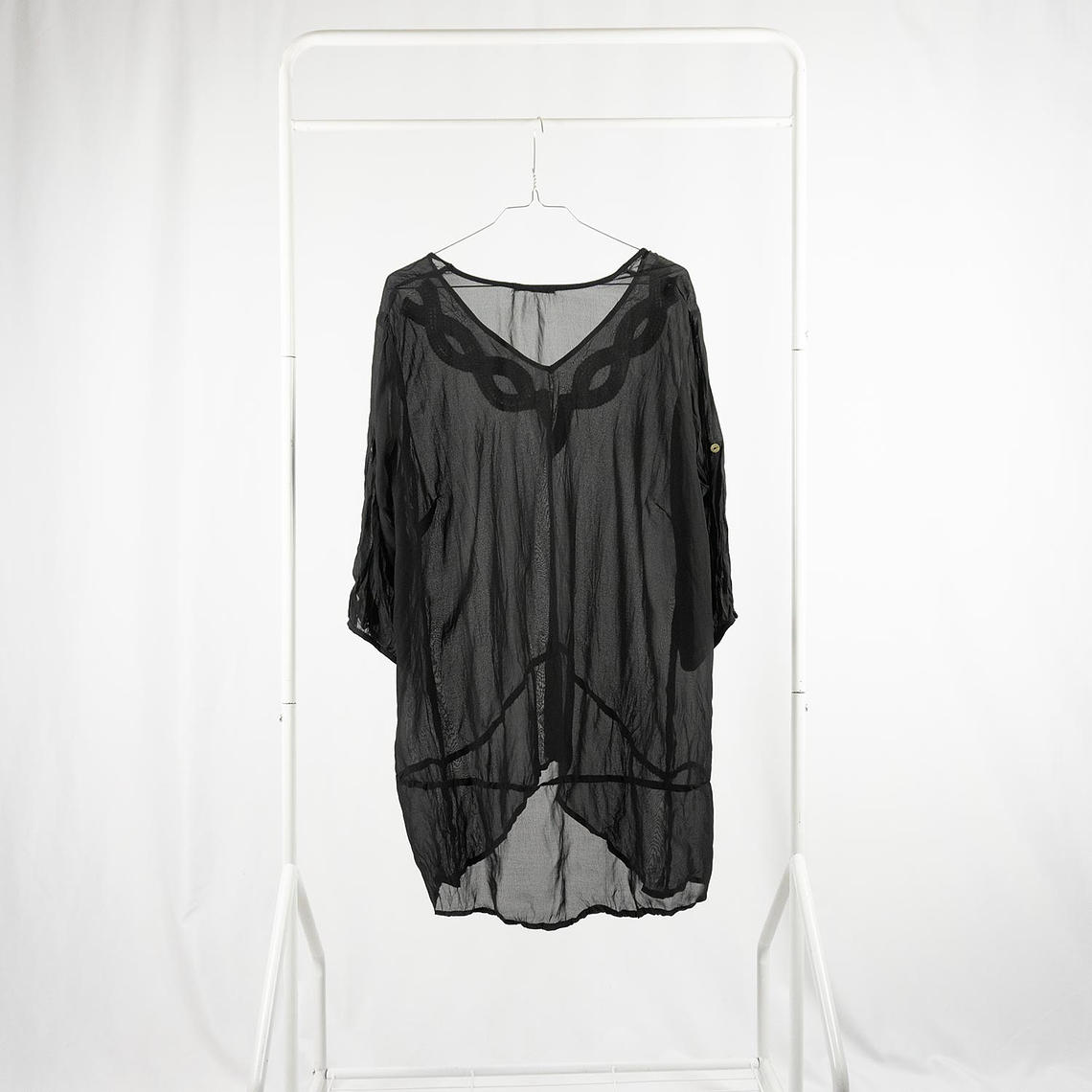 Blusón Hippie Traslúcido 7