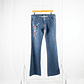 Jeans Flowers Flare  - Miniatura 2
