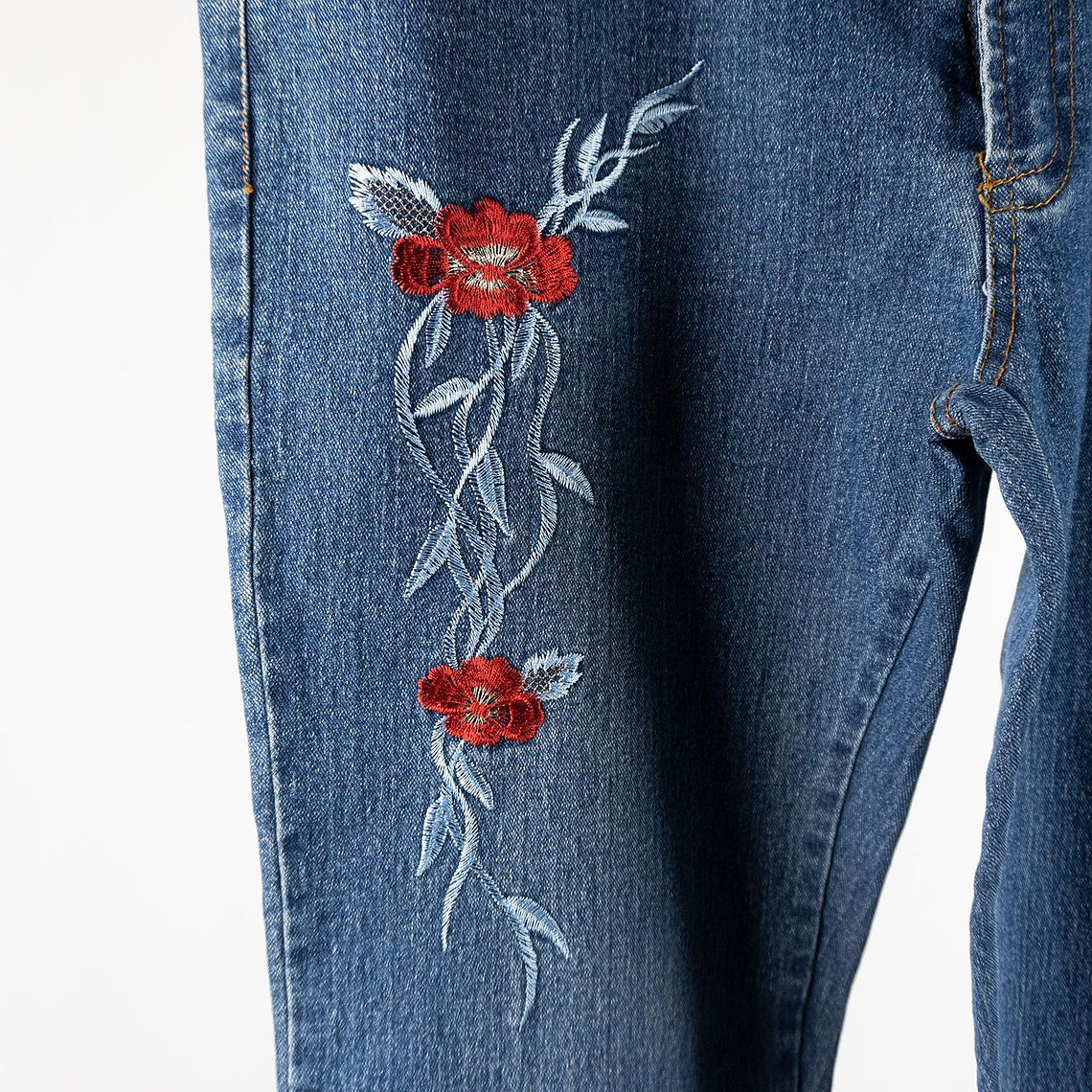Jeans Flowers Flare  1