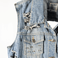 Punk Sleeveless Jacket - Miniatura 3
