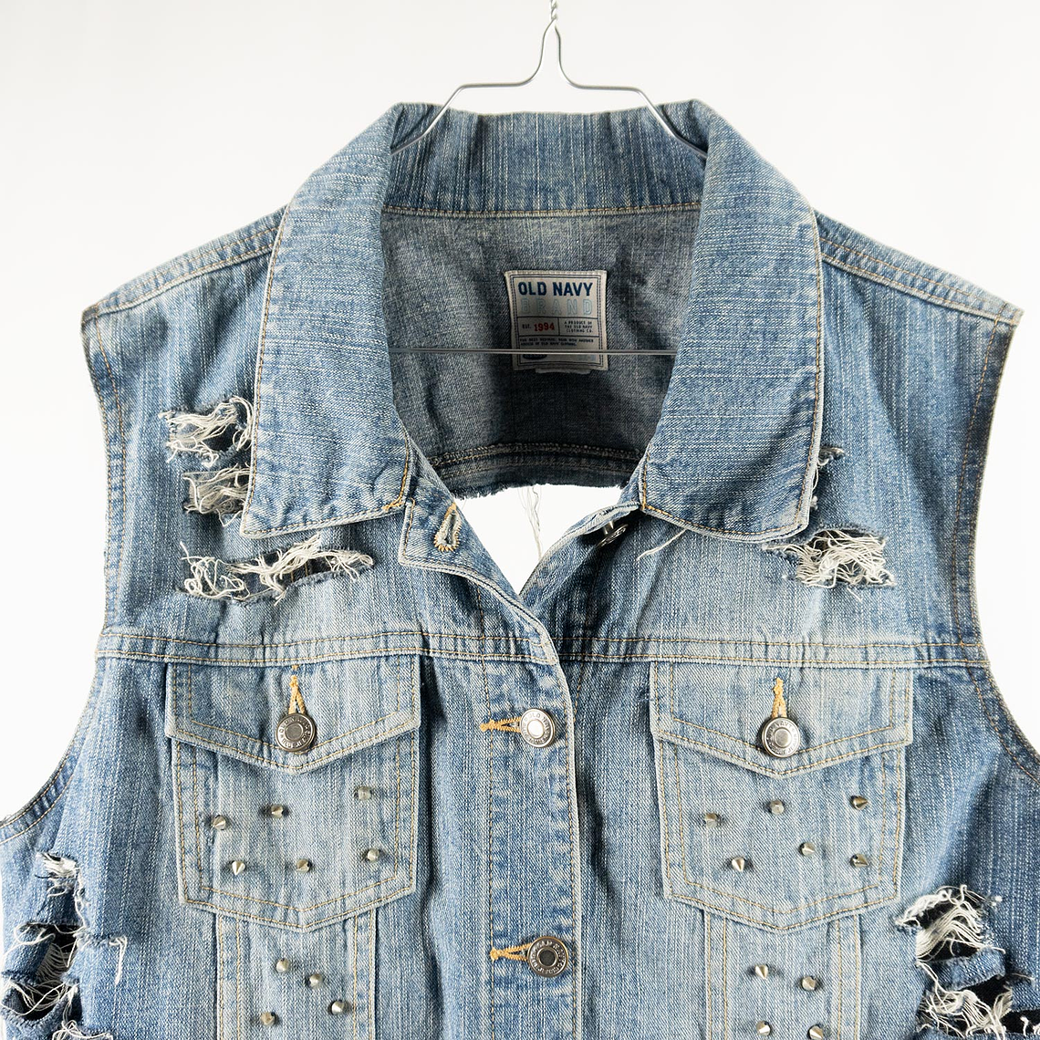 Punk Sleeveless Jacket 4