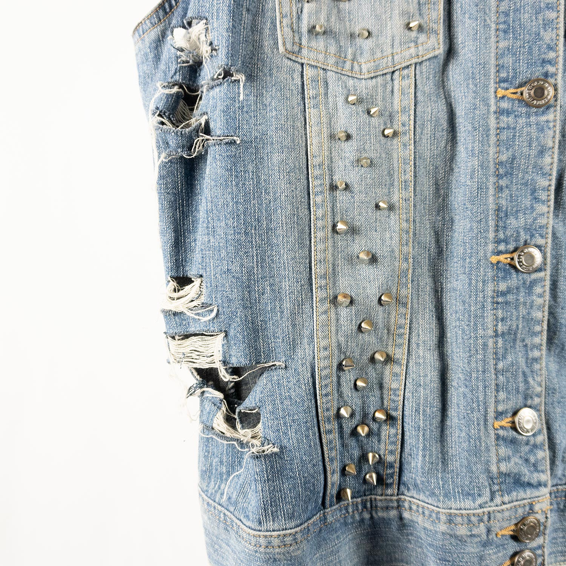 Punk Sleeveless Jacket 5