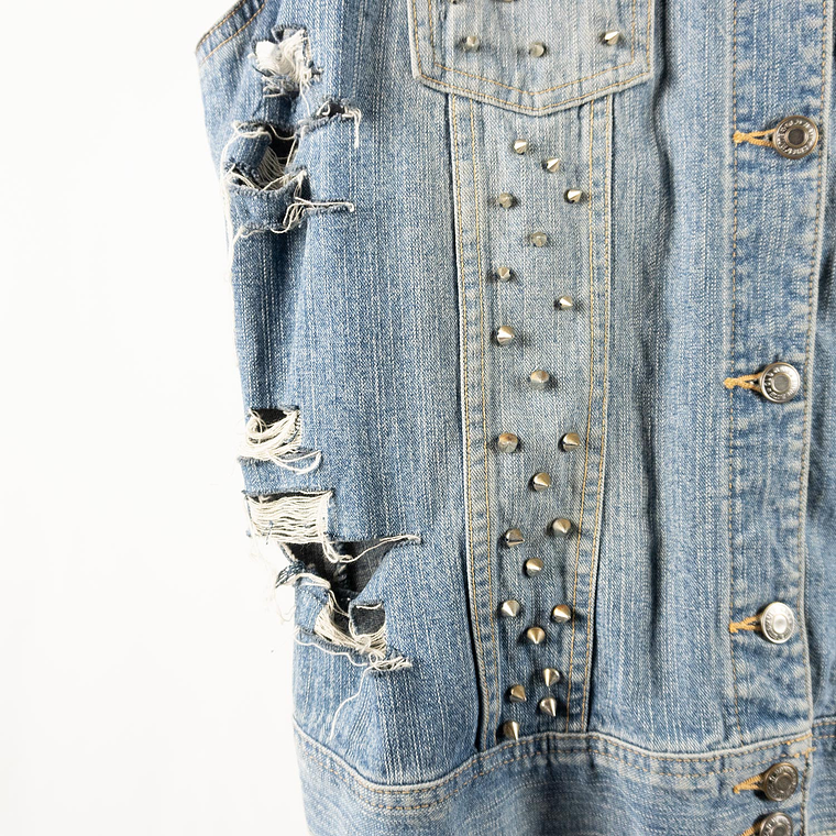 Punk Sleeveless Jacket 5
