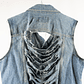 Punk Sleeveless Jacket - Miniatura 8