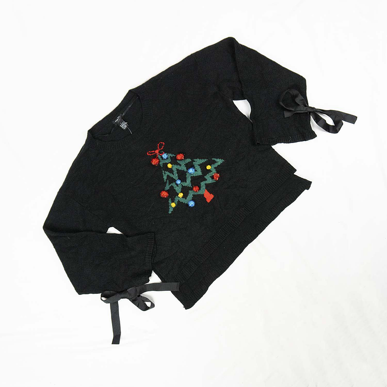 Christmas Black Ribbon 2