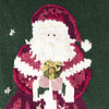 Christmas Green Santa